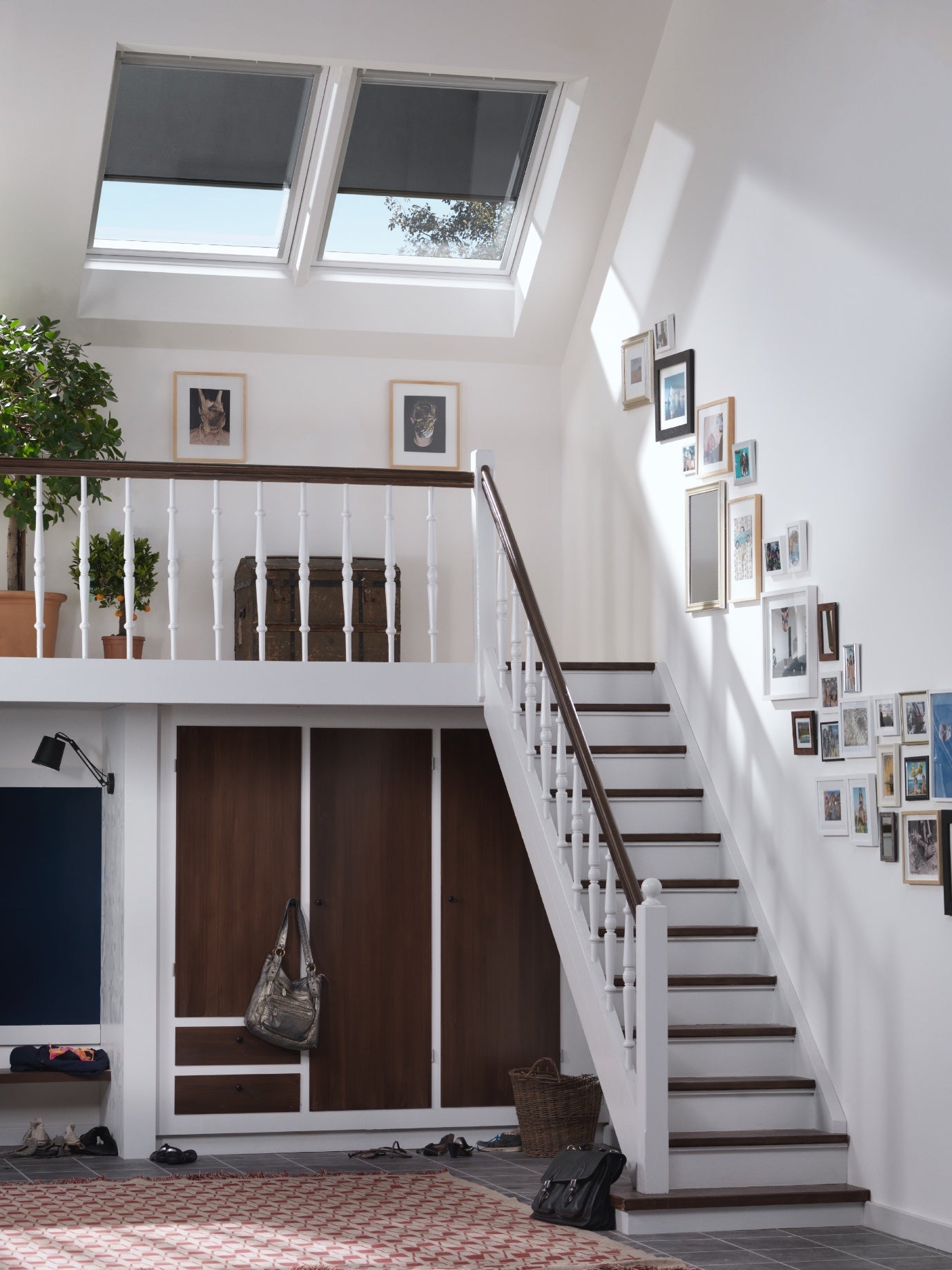 Velux Solar-Hitzeschutz-Markisen Verdunkelung inkl. Funk-Wandschalter