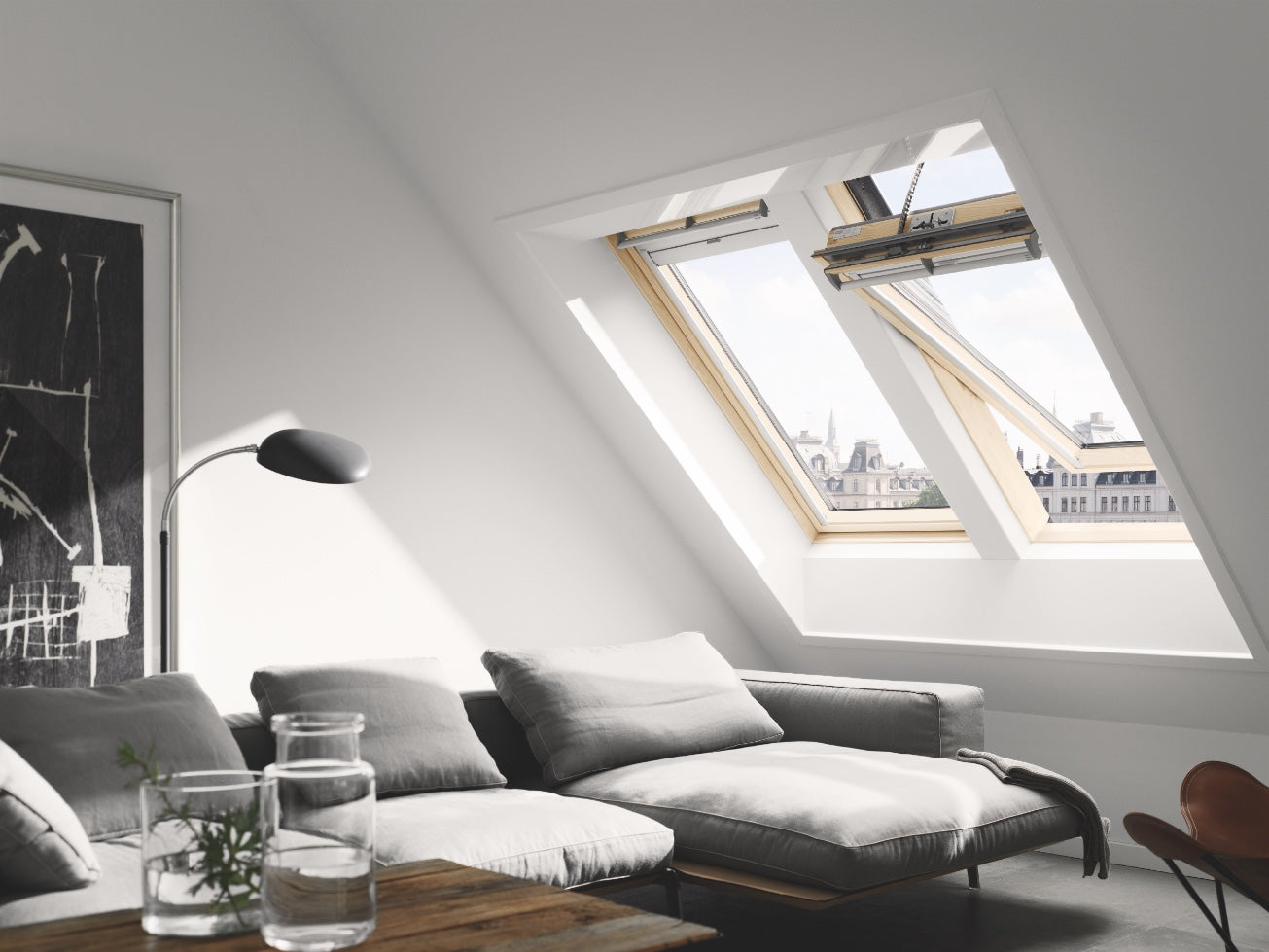 Velux Dachfenster aus Holz