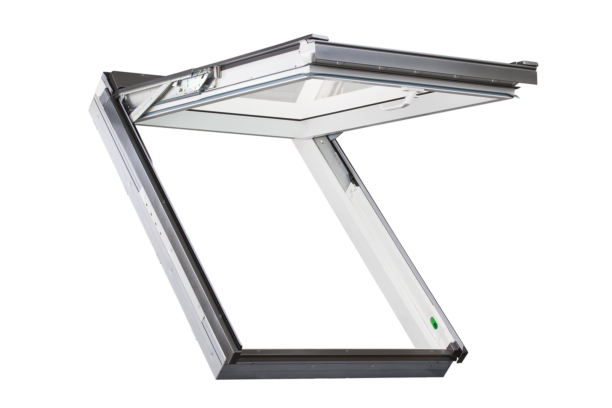 FAKRO Klapp-Schwingfenster PPP-V Max U5 aus Kunststoff  (3-Fach Verglasung)