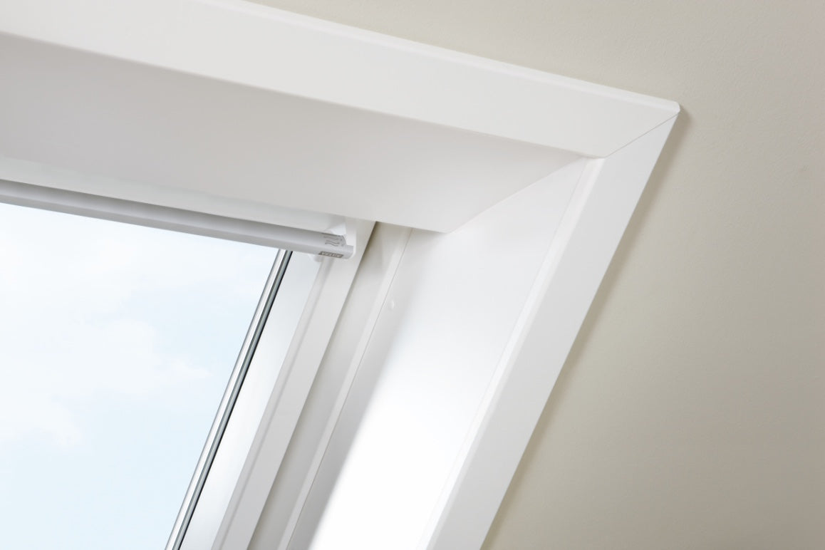 Velux Innenfutter LSB 2000 30 cm, Kunststoff, weiß, inkl. BBX Dampfsperrschürze
