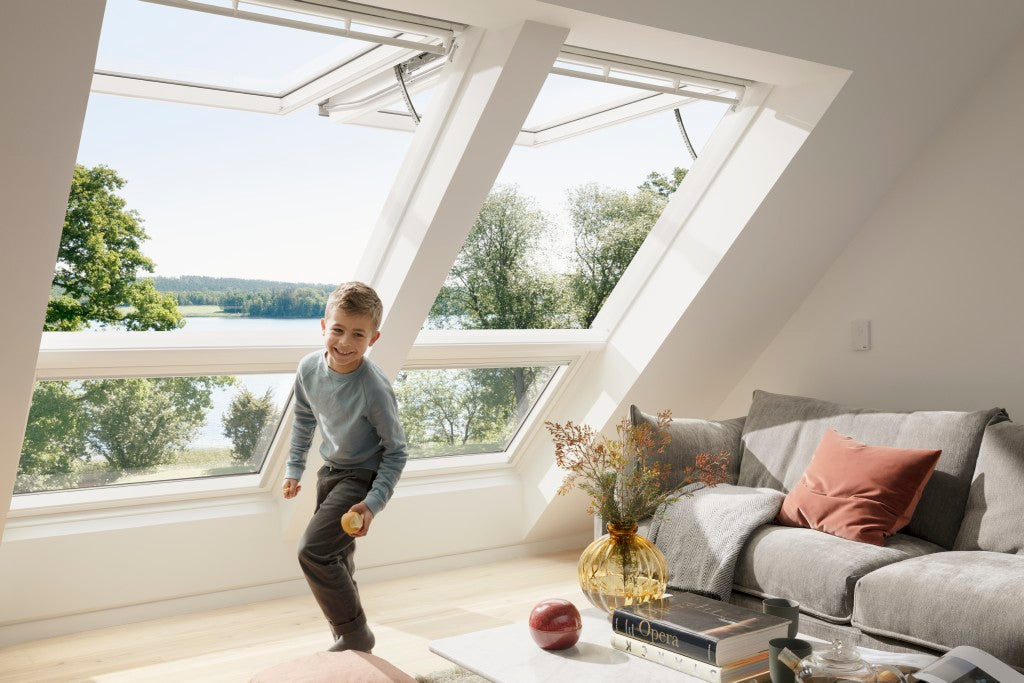 Velux Dachfenster Klapp-Schwingausrichtigung